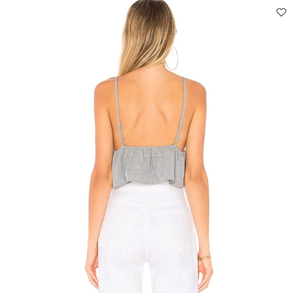 Paula Plaid Peplum Top - Picture 2 of 3